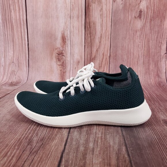 Allbirds TR Tree Runners Womens Size 7 Green Wool Knit Athletic Running Shoes - Picture 2 of 12